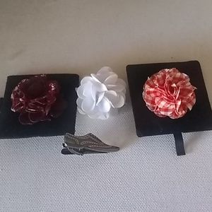 Button Pins & Tie Clip